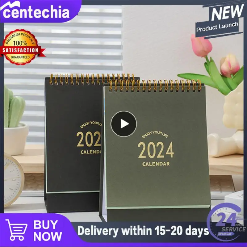 Kalendarz wielofunkcyjny zapobiega zapominaniu o zarządzaniu czasem prosty pulpit nowa drukowana produktów kalendarz zarządzania czasem angielski