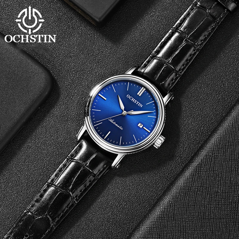 

OCHSTIN2024 new creative nylon series personalized comfort wind men's mechanical watches automatic mechanical movement watches