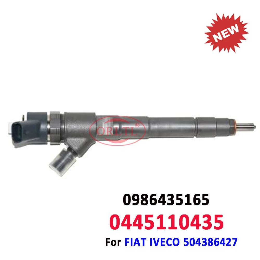 

ORLTL DIESEL INJECTOR 0445110435 0986435165 Common Rail INJECTOR 0 445 110 435 Nozzle FOR FIAT IVECO 504386427