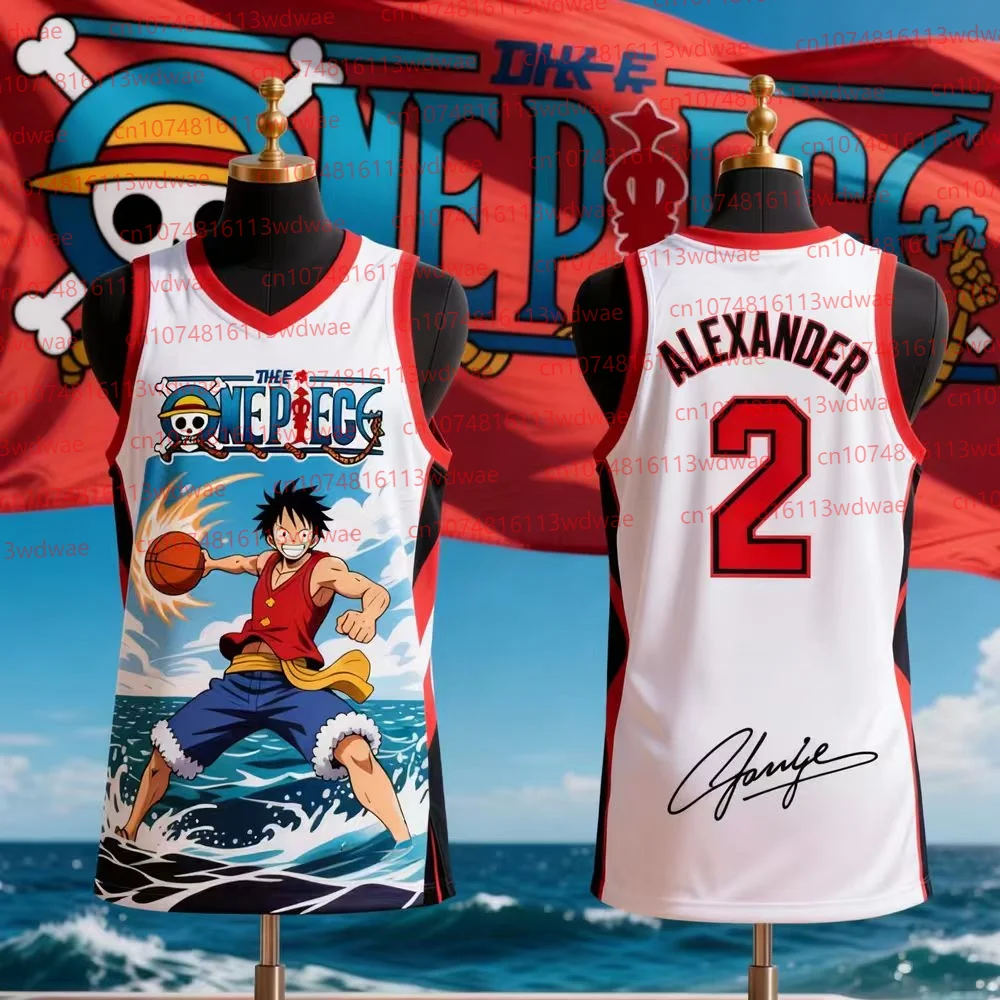 2026 قطعة واحدة كرة السلة جيرسي لوفي جيرسي كرة السلة الأمريكية ألكسندر 2 كرة السلة جيرسي كيت الأولاد كرة السلة جيرسي