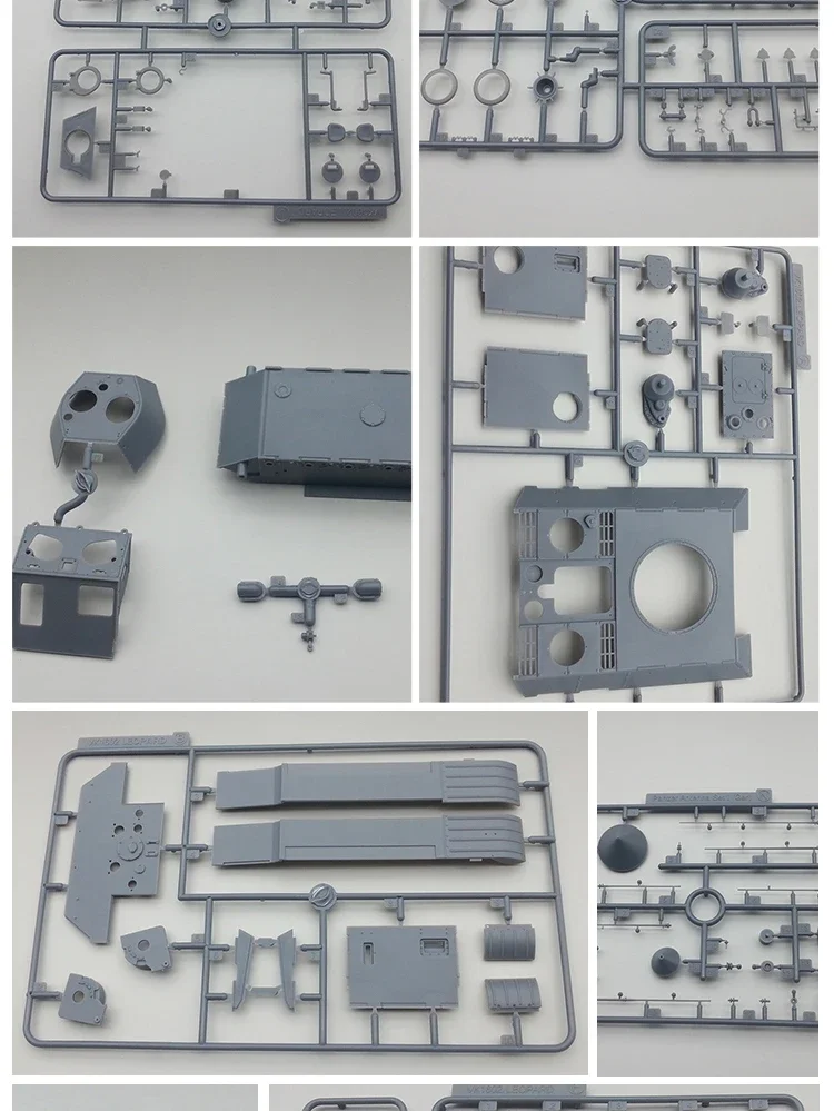 Amusing Hobby 1/35 assembled tank plastic model kit 35A004 German VK1602 Leopard tank