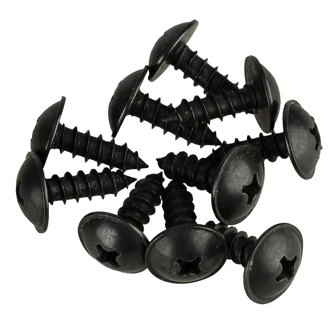 

12493-06207E 20Pcs Black Car Auto Fender Liner Retainer Tapping Bolt Screw Fit for Hyundai Kia