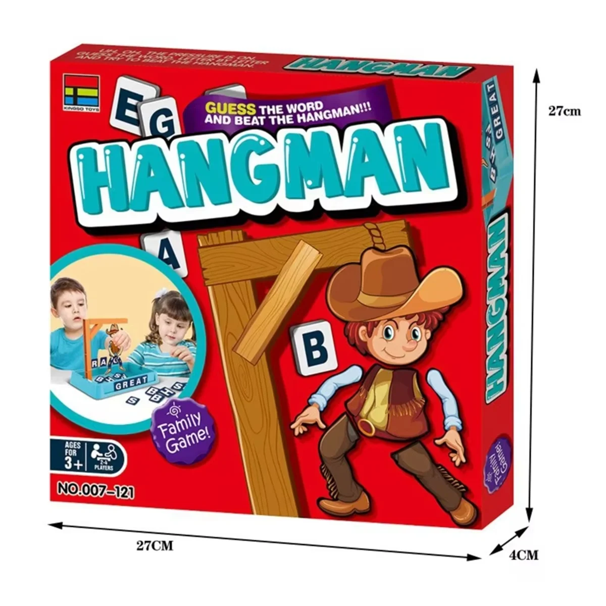 【24 heures-vente!】{Jeu de société Hangman, le jeu de suspension pour deux joueurs, devinez le mot, jeux de voyage