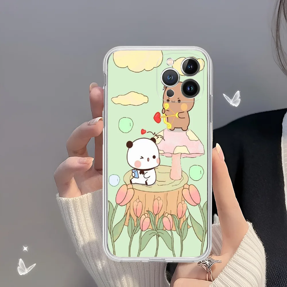 bubu dudu Phone Case for iPhone 16 15 8 7 6 6S Plus X SE XR XS 14 11 12 13 Mini Pro Max Mobile Case
