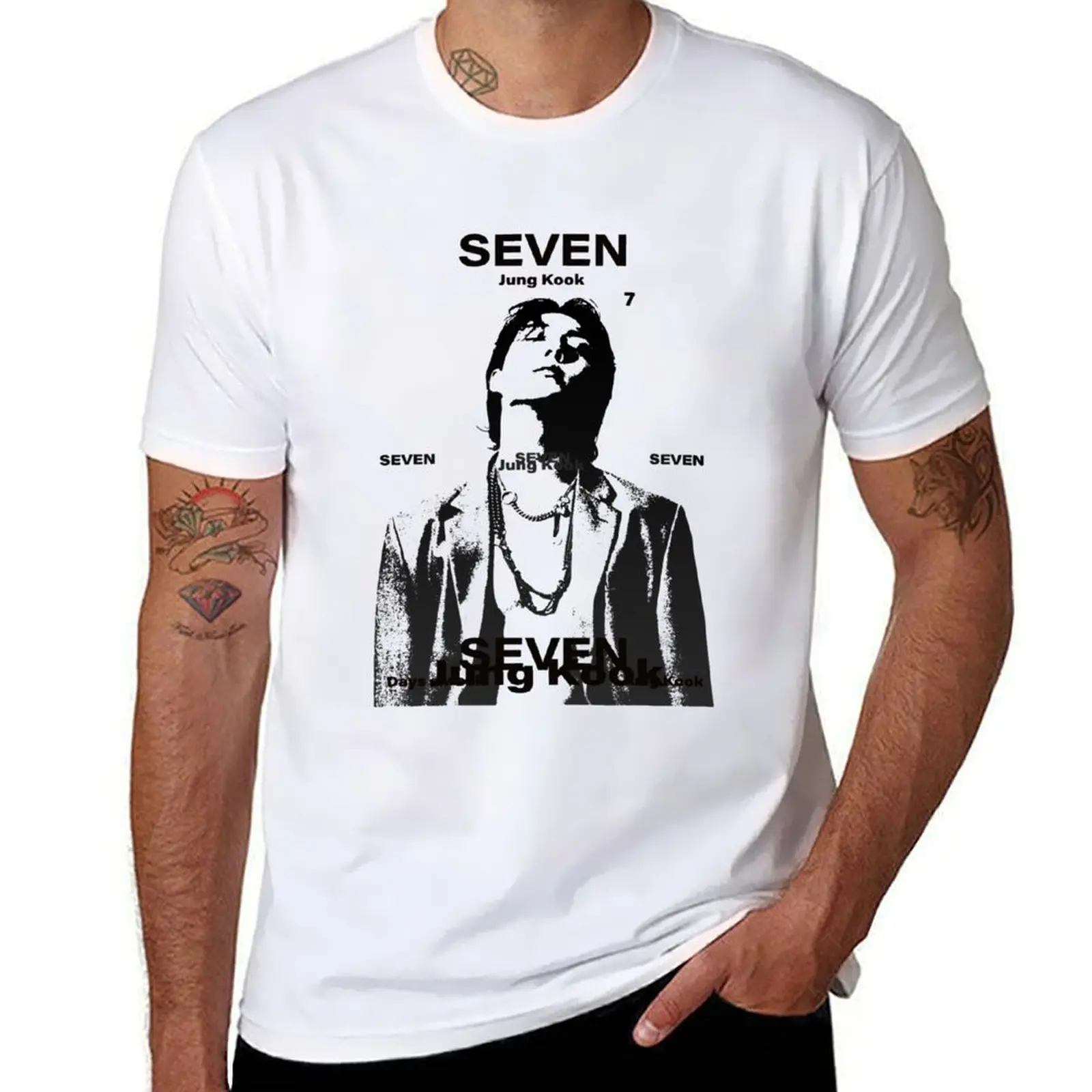 

Jungkook Seven Jung Kook T-Shirt new edition cotton man t-shirts man t shirt anime clothes mens funny t shirts