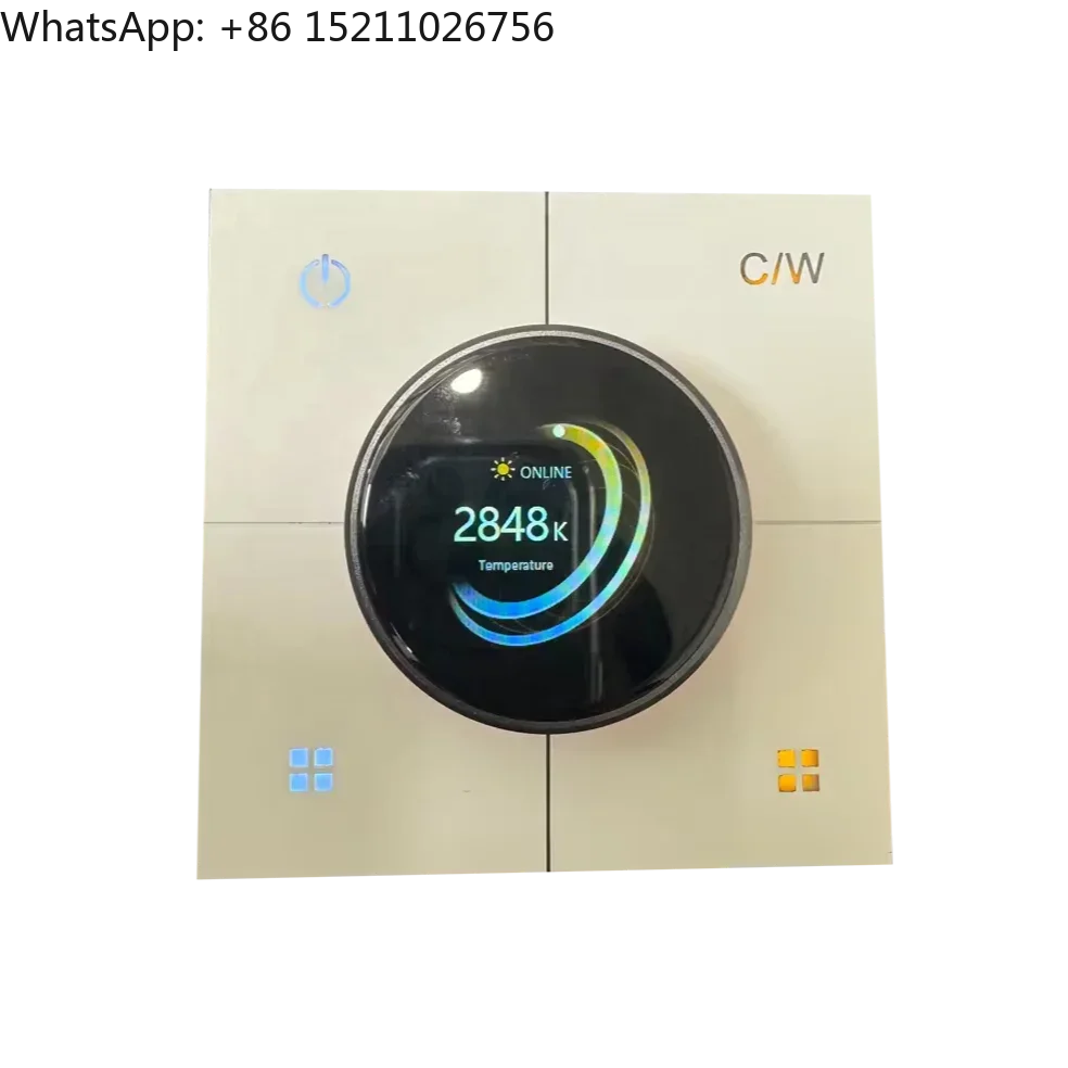 Smart home product Digital display intelligent light smart knob dimmer light switch