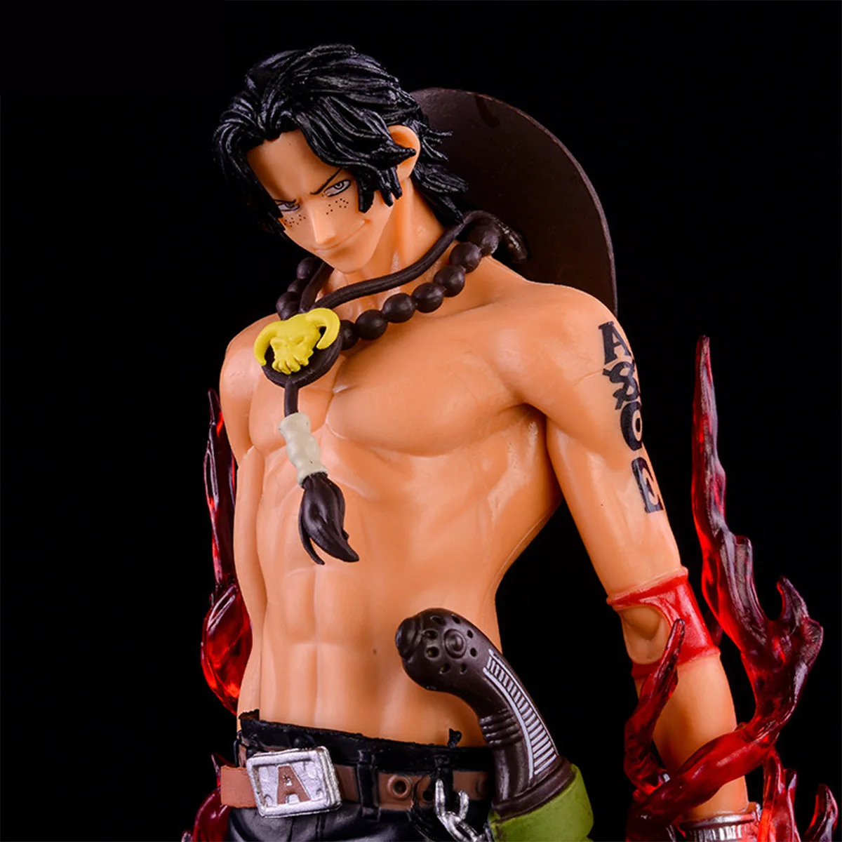 26cm One Piece Anime Statue Collection Decoration Portgaz D Ace Action Figure Collection Ornament Gifts Figures Pvc Model Toys