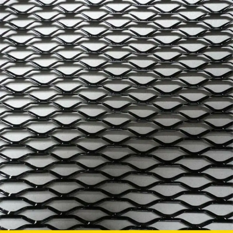 

Auto Auto Front Aluminum Mesh Grille Bumper для Hood Vent Grill Net Cover 8x25