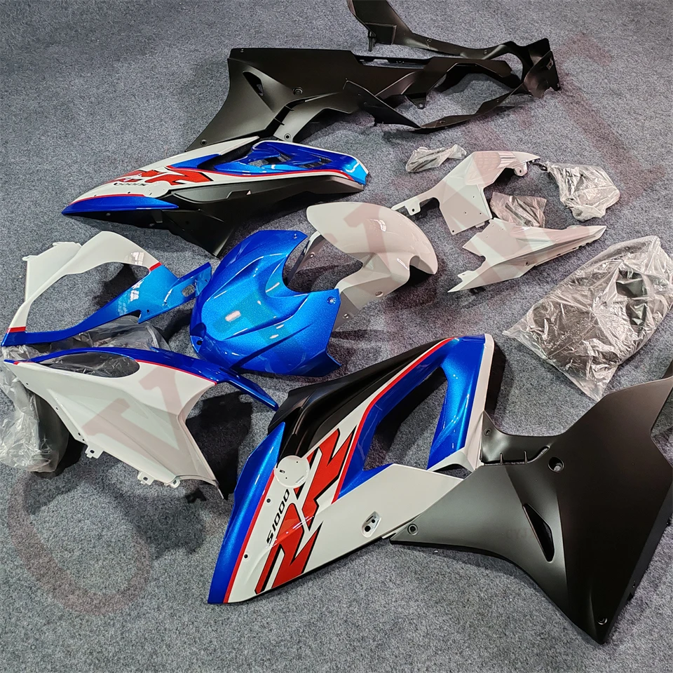 Motorcycle Fairing Kit for BMW S1000RR 2015 2016 ABS Injection Fairings Cover S 1000 S1000 RR 15 16 Metallic Blue Bodywork Shell