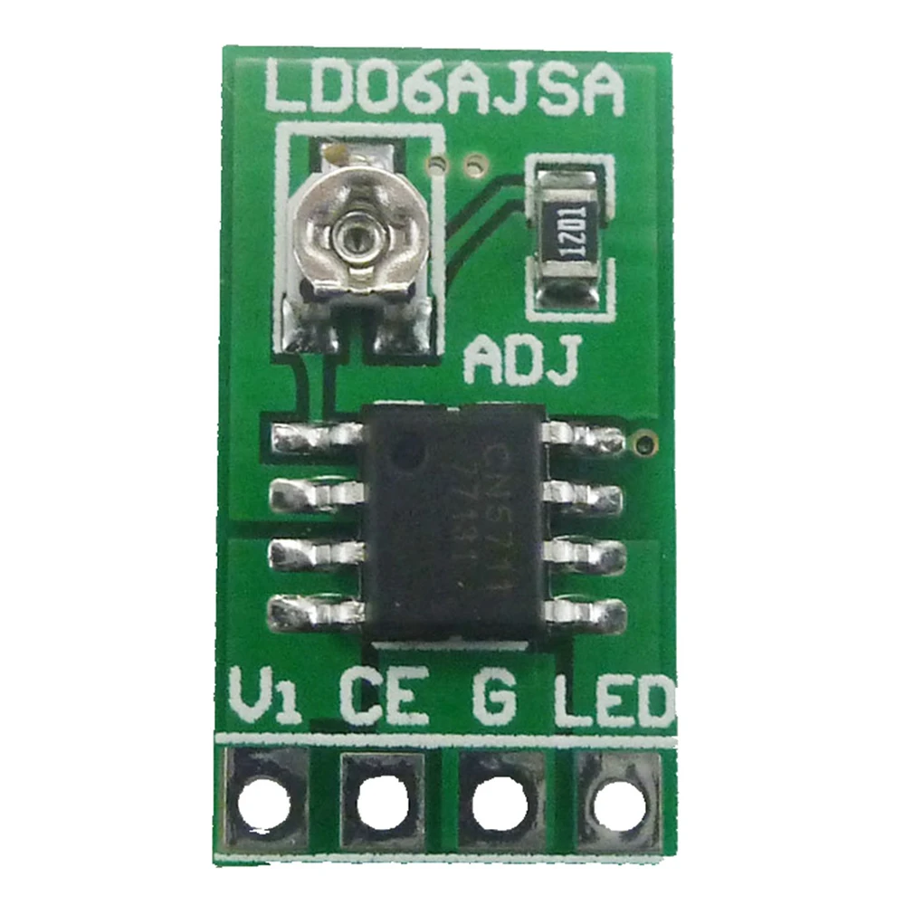 LED Driver 30-1500MA Constant Current Adjustable Module LD06AJSA DC 3.3V 3.7V 5V PWM for USB LED Flashlight 18650 Li-ion