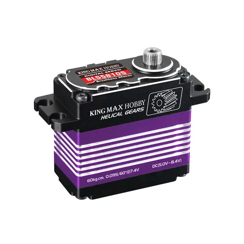 

Kingmax Servo BLS5810S--79g 60kg.cm digital steel gears standard servo High - Torque Climbing Car Servo for Extreme Terrains
