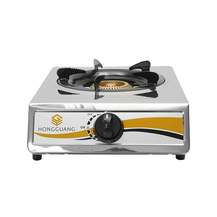 Low Price Stainless Steel Table Top Gas Stove Suitable For Indoor And Outdoor Camping