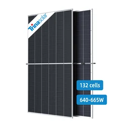 Trina Solar Panel Monocrystalline Solar Cell Photovoltaic Panels 600W 650W 700w Paneles Solares