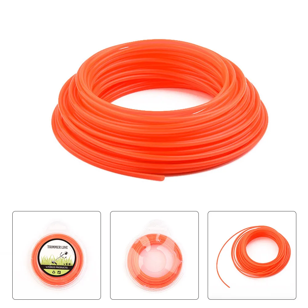 

Accessory ​Strimmer Line Garden String Tool Trimmer Wire 15m*2mm Nylon Outdoor Repair Replacement Spare Supply