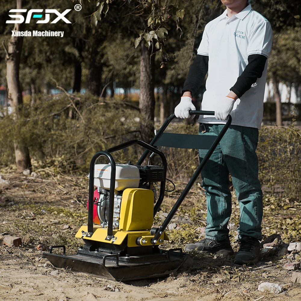 100KG Heavy Duty Vibrating Earth Plate Compactor Soil Compaction Machine