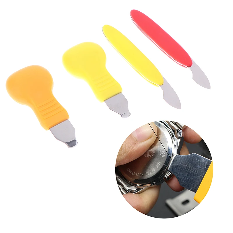 Stainless Steel Back Cover Remover For Nut Hard Shell Wathes Repair Tool Multi-function Watch Prying Knife Watch Case Opener