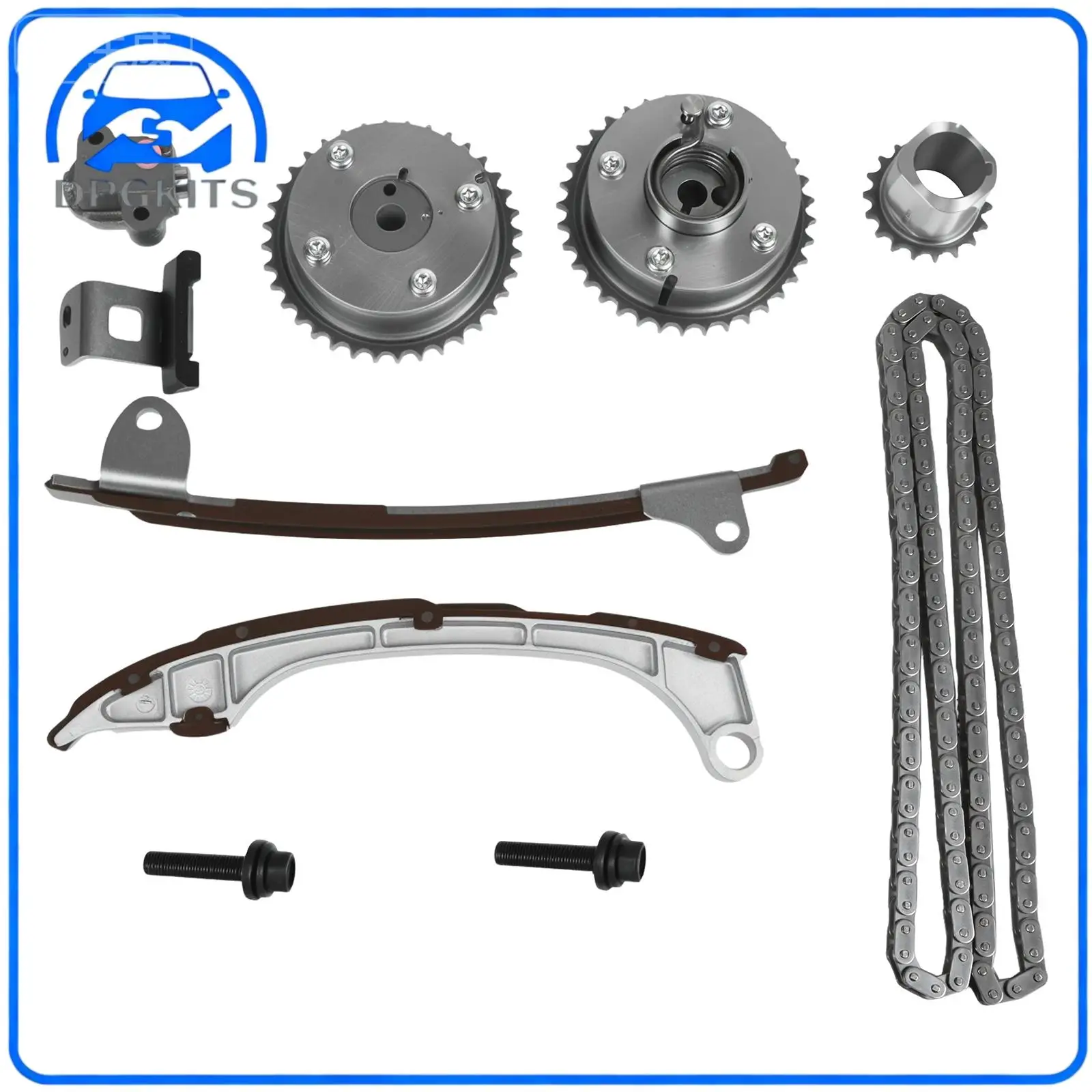 

DPGKITS Timing Chain Kit 13070-0V013 13070-0V010 For Toyota Camry Highlander RAV4 Sienna Avalon Venza 2.5L 2.7L 13070-0V011