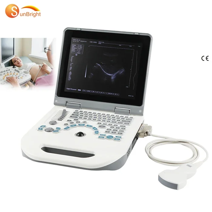 

SUN-806G laptop vet ultrasonic machine cheap BW ultrasonic scanner with battery