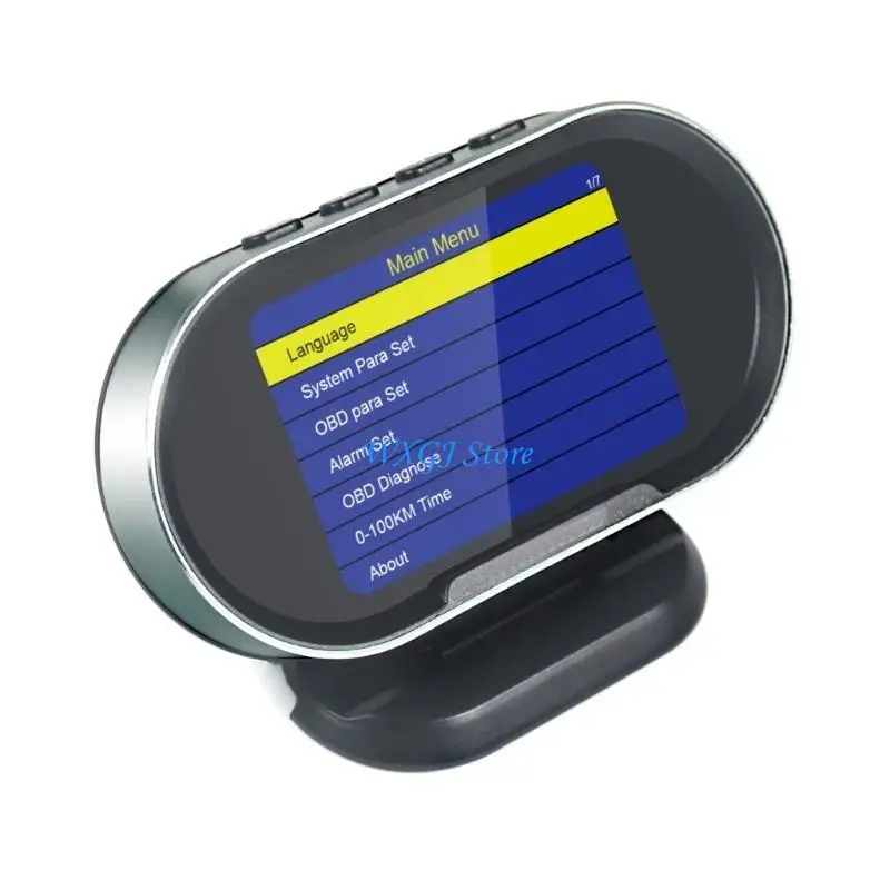 

37JE CAR OBD2/EOBD Сканер Диагностический код инструмента HEAD HUD HEAD UP DISPLAY 2 в 1