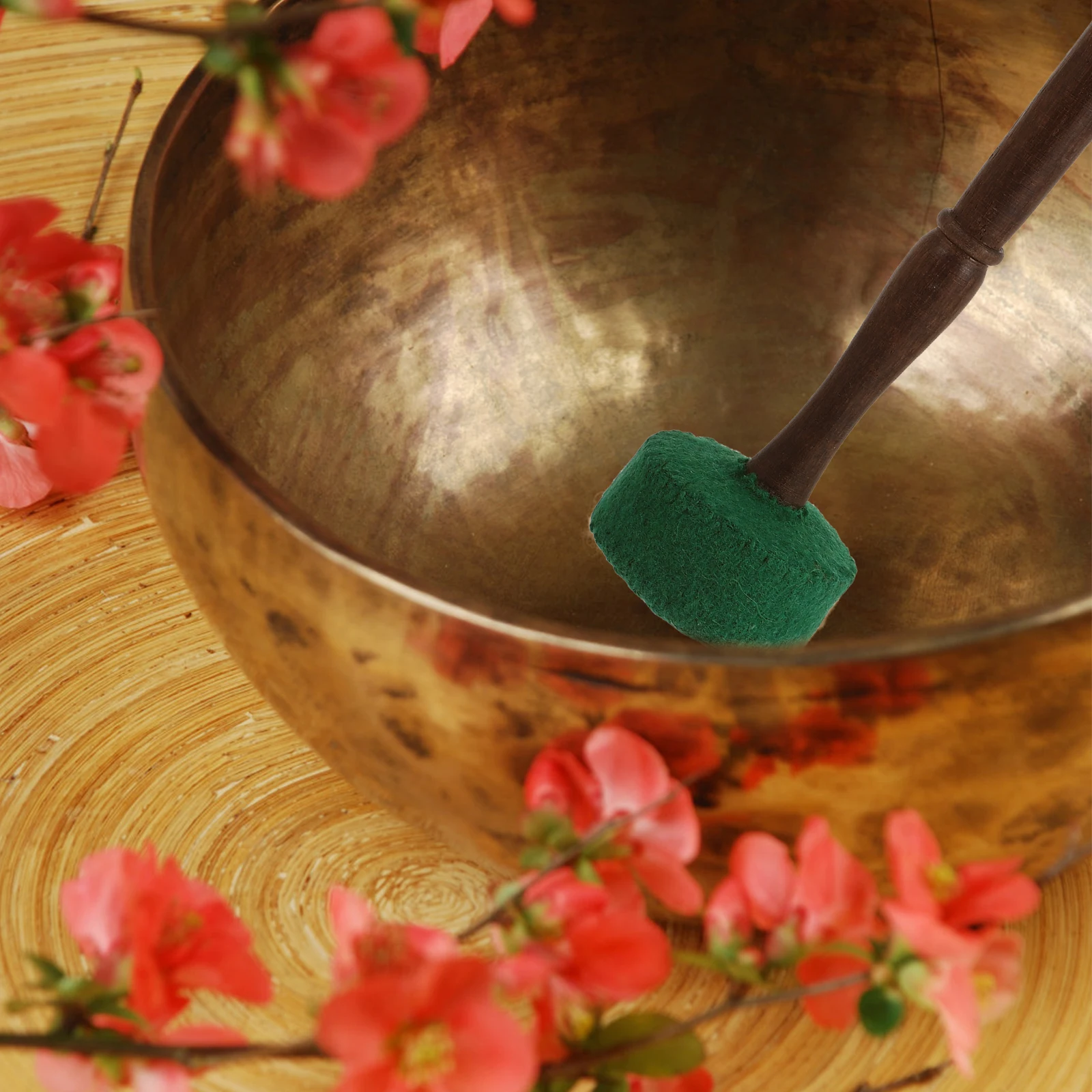 

Song Bowl Accessories Singing Rod Bowls Handle Mallet Stick Accessory Wood Practical Sound Mallets Percussion Sticks Yoga