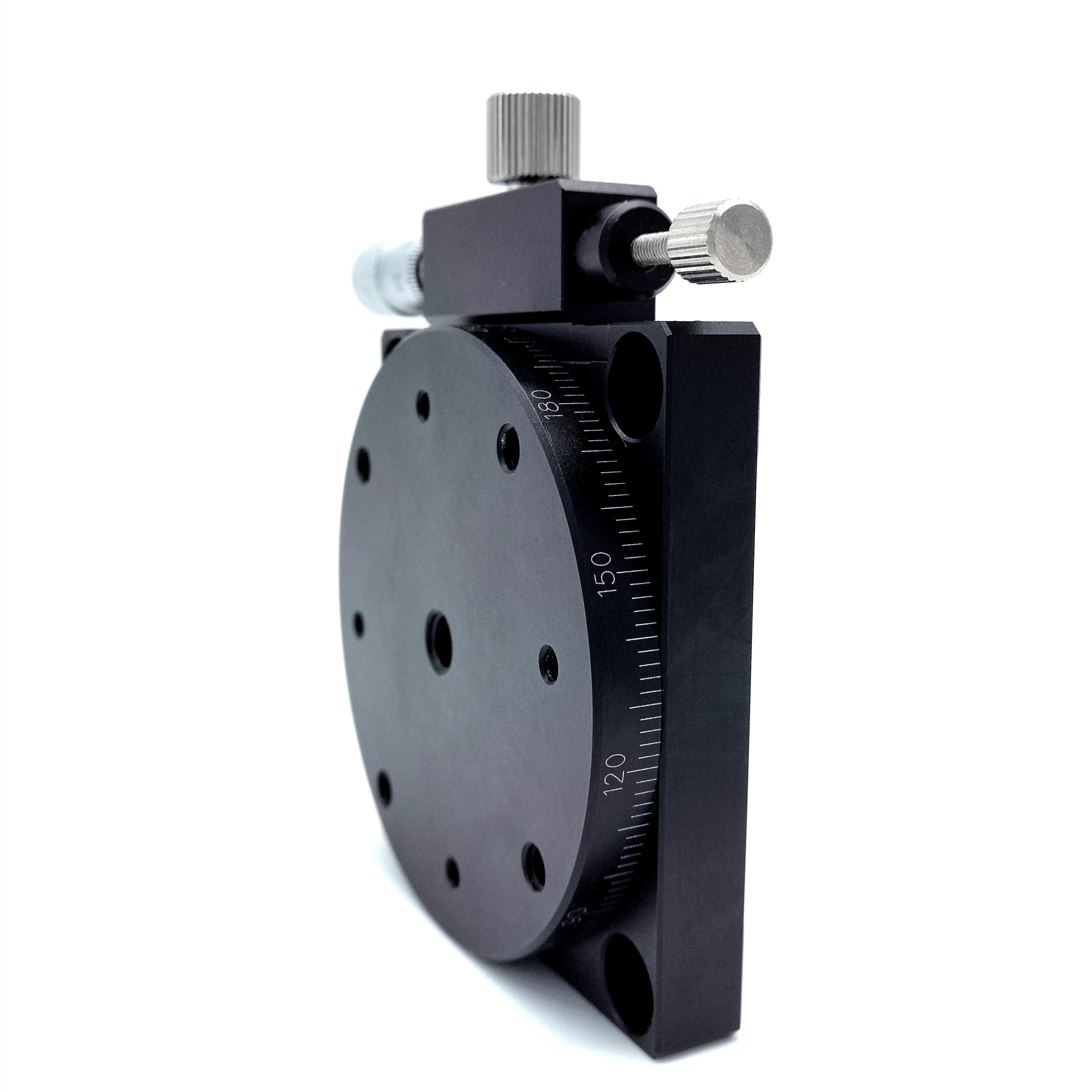 XmsjCustomized High Load Capacity Platform Diameter Manual Rotary Stages Aluminium Manual Rotary Stages