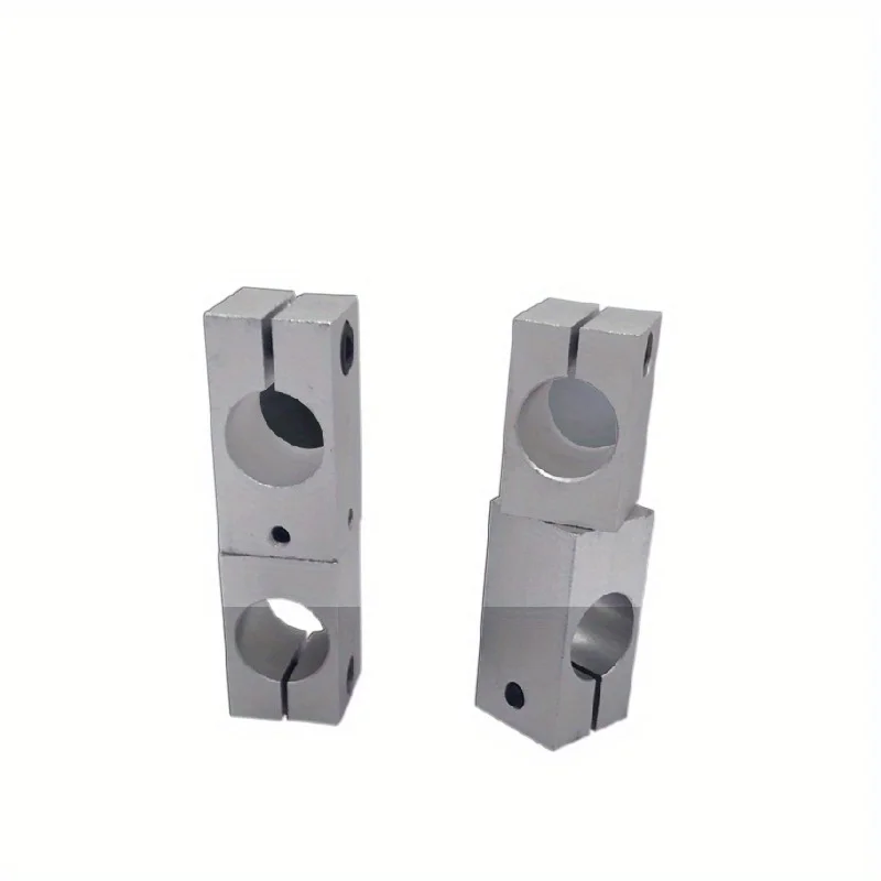 360° Rotating Aluminum Alloy Fixed Clamp - Adjustable Angle, Dual Diameter, Industrial-Grade RDM Material for Secure Fixing