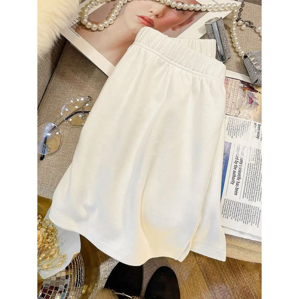 

Утепленные удлиненные женские термоштаны-юбка с высокой талией, А-силуэт, из смесового полиэстера, комфортные, дышащие, для повседневной носки