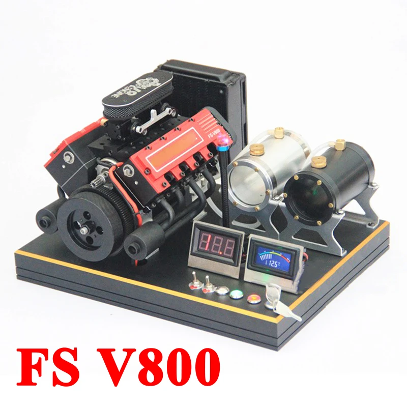 Suitable for FS-V800 eight cylinder micro water-cooled engine