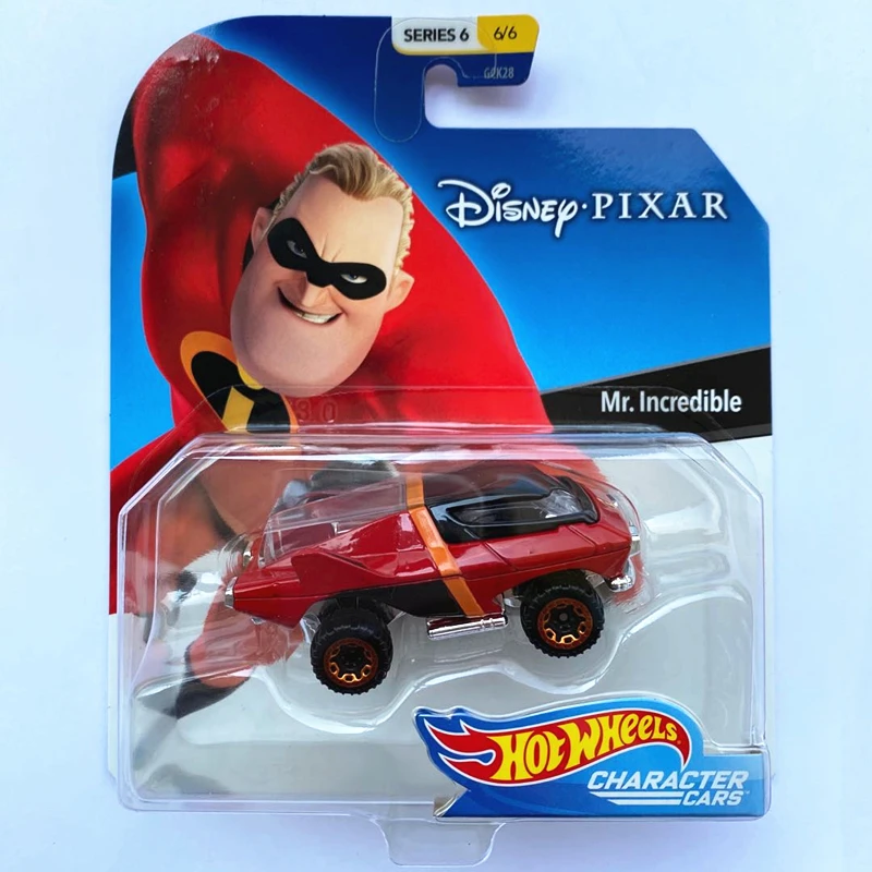 عجلات ساخنة ديزني عجلة الرياح والنار شخصية كلاسيكية سيارة صغيرة لعبة أطفال لعب السيارة Gck28 نموذج غير يتم التحكم فيه بالراديو #3