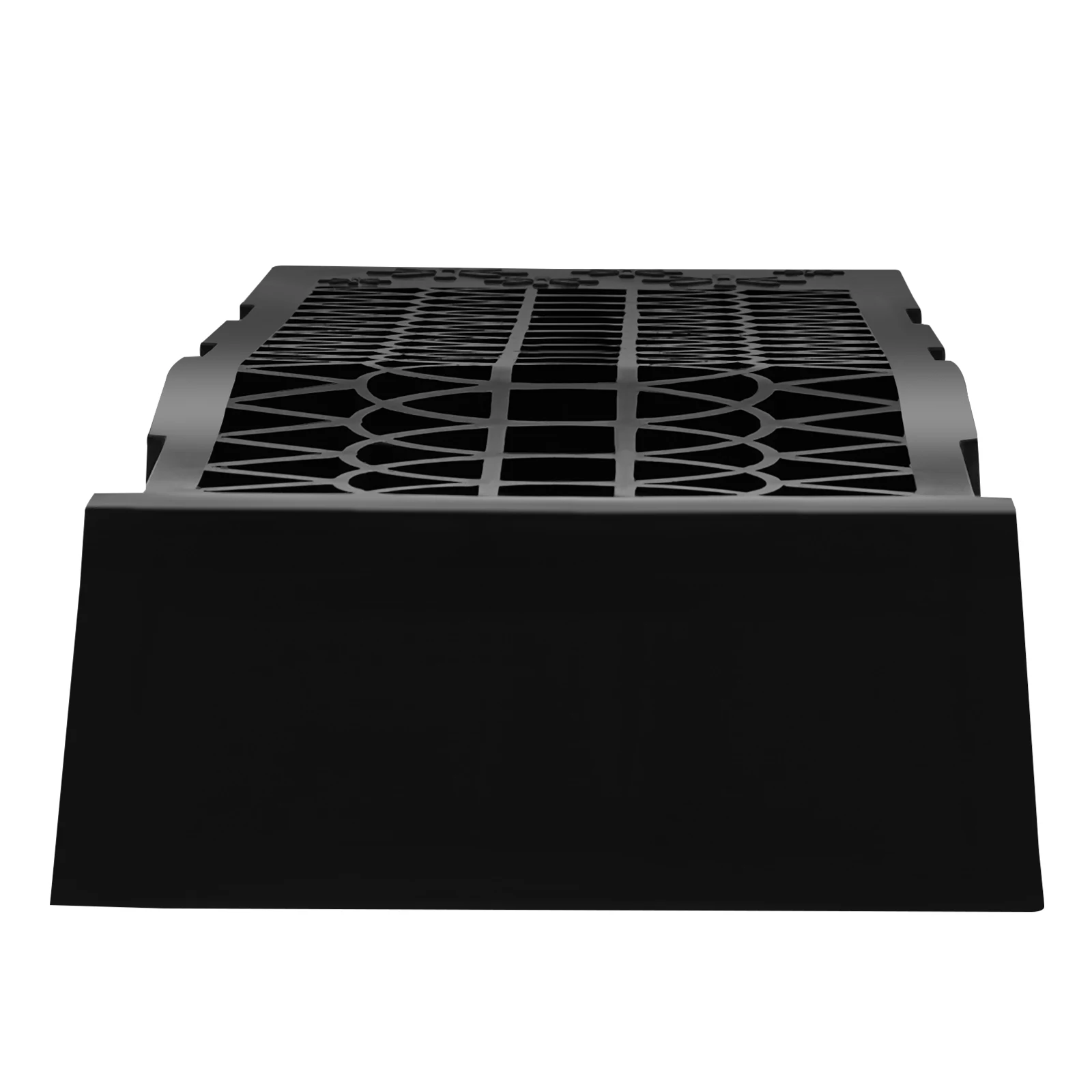 2 Stück Laderampen, Moderne Schwarze Auto-Servicerampen, 2 Stück PP Auto-Servicerampen, 69,8*20*7,8cm Universelle Auto-Servicerampen – Detail 12