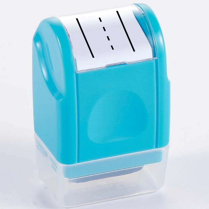 Study Writing Line Roller Stamp with Triple Guide Format, Practice Helper for Students, Teachers and Daily Worksheet Use 