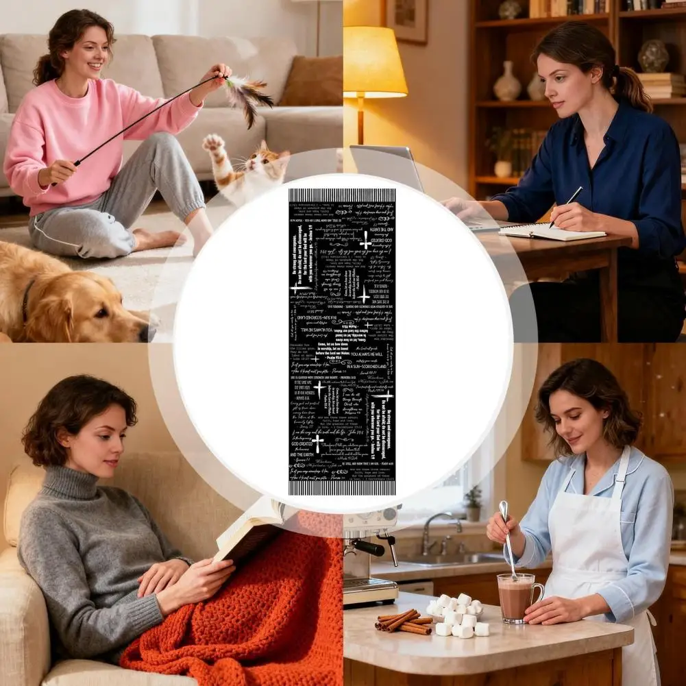 

Pattern Shawl Women Prayer Shawl Soft Comfortable Wrap Christian Spiritual Scarf for Meditation Faith Reflection Prayer Cover