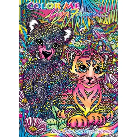 Lisa Frank 80 Page Advanced Coloring and Activity Book 45990