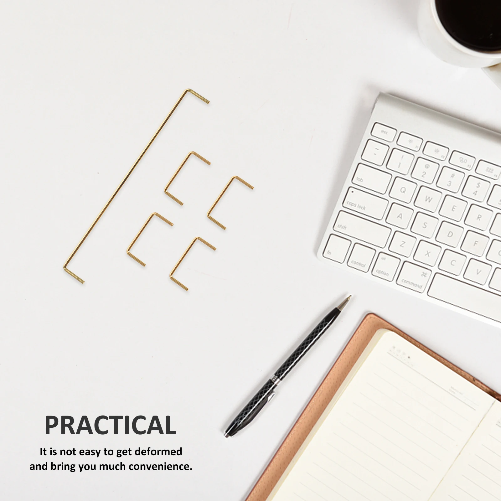 

1 set Mount Plate Stabilizer Steel Wire 1.6Mm Gold Plated 2X 6.25X Satellite Shaft For Mechanical Keyboard Key Stabilizer