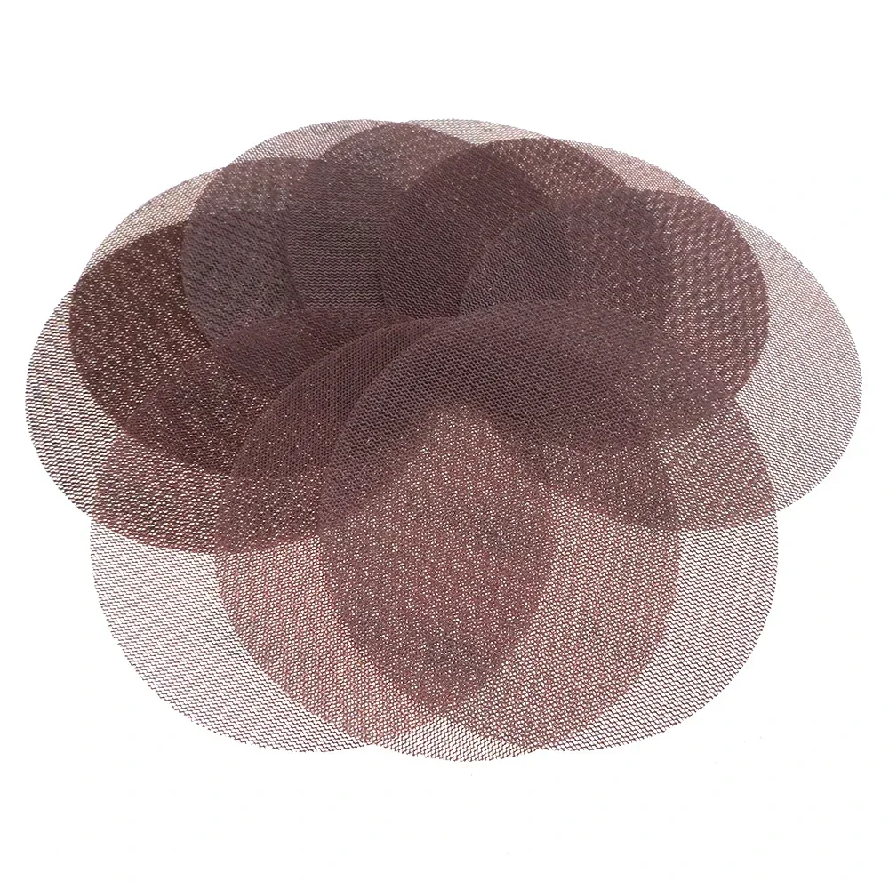 5-6 Inch Mesh Abrasive Dust-Free Sanding Discs 80-1000 Grit Dustless Net Sandpaper Anti-Clog Sanding Sheets for Wood Car Drywall