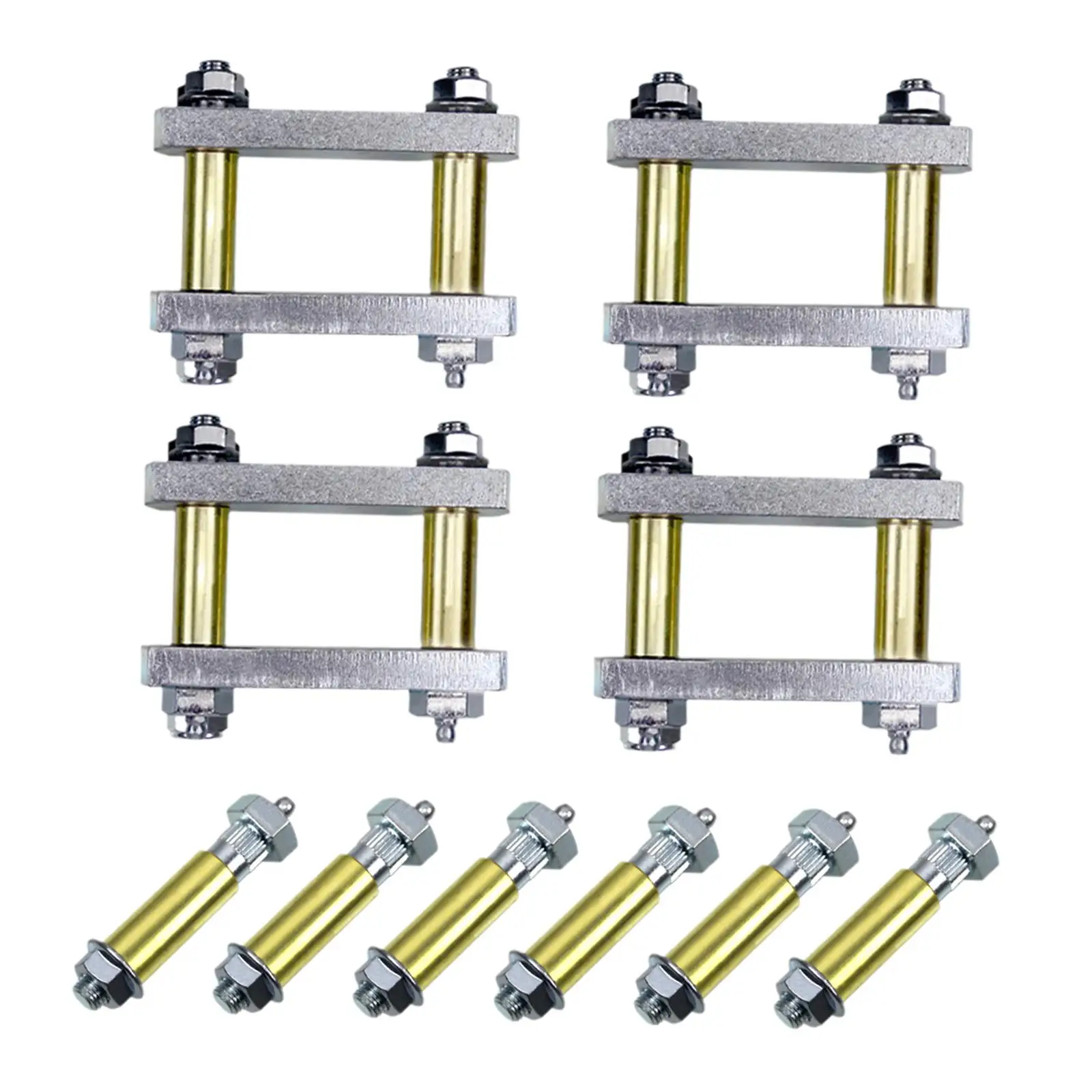 Manilhas de reboque 3.125 "conjunto de manilhas de alta resistência equipamento de peça de reposição resistente substitui para buchas de links de eixo tandem