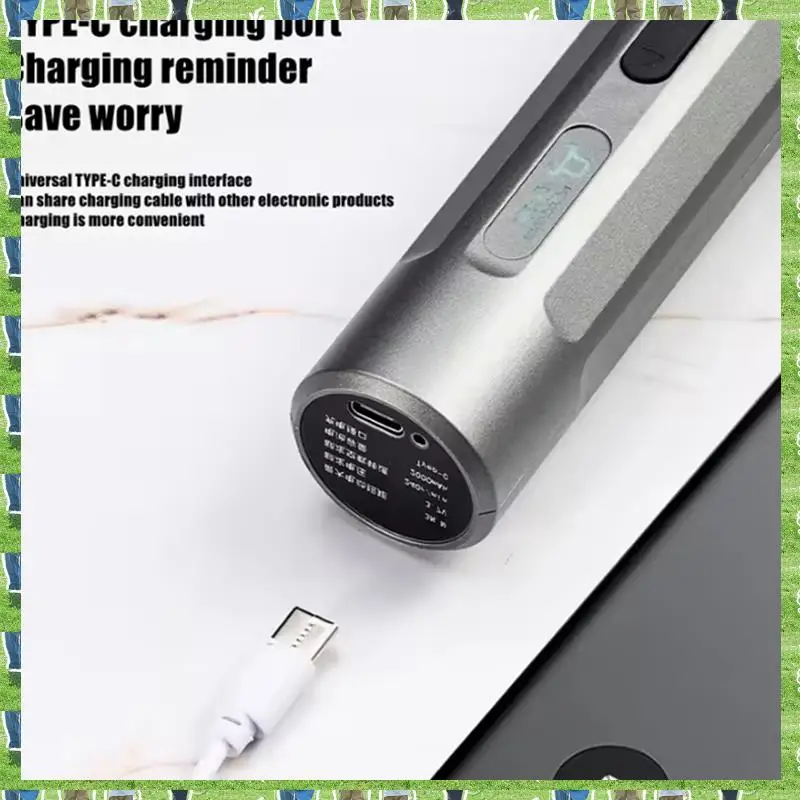 

FTS Cordless Portable Electric Screwdriver With Mini Drill Magnetic Bit Home Repair USB Rechargeable Power Tool Household