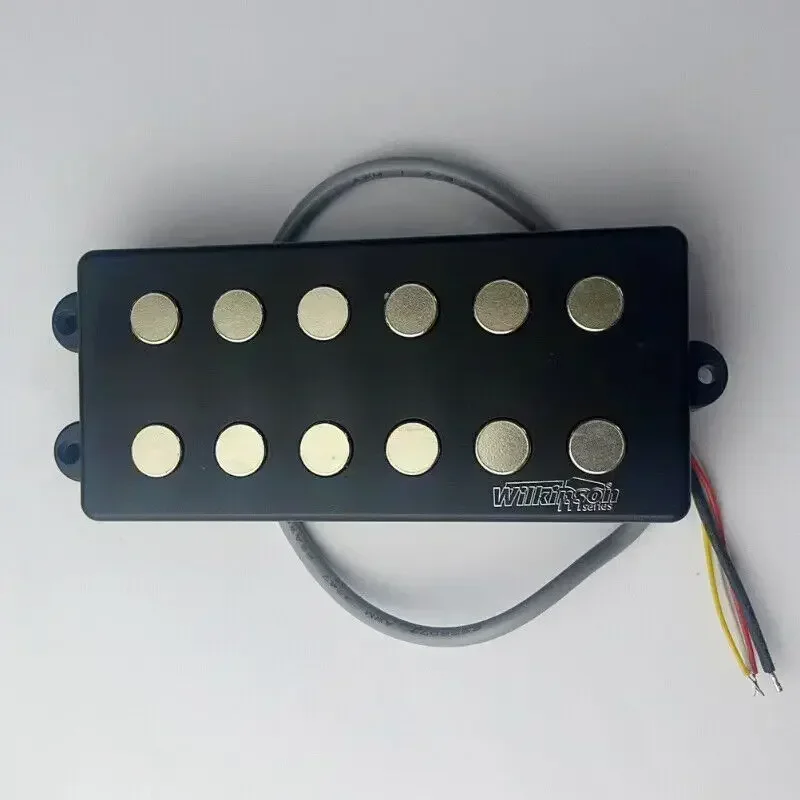 Yue Yun Music Store--Discount Hot Sale--Wilkinson WOM6 Electric Guitar Bass Pickup Passive Alnico Magnets Guitar Body Part