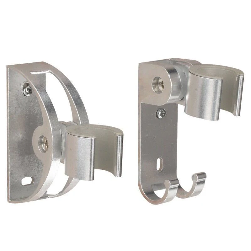 Aluminum Shower base Holder Adjustable Wall Gel Mounted Head Stand Bracket Rustproof support Bathroom Fitting