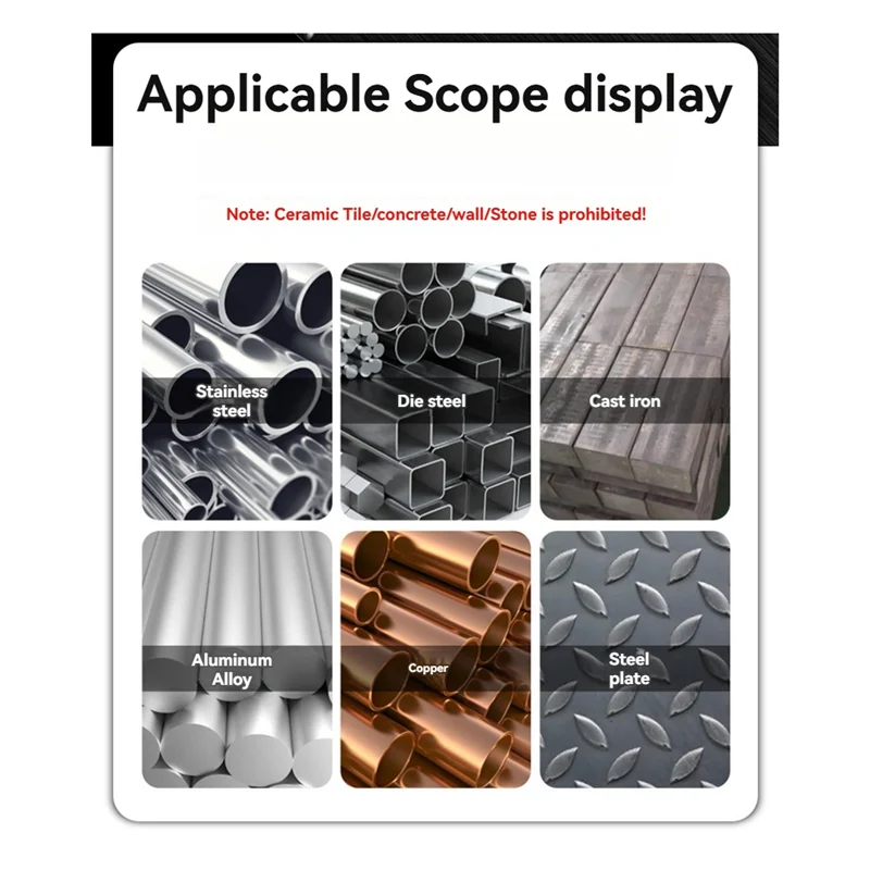 AB15-10PCS Set di punte elicoidali M35 4.0Mm Punta da trapano per fori HSS a 3 bordi per la perforazione di metalli in legno di acciaio inossidabile