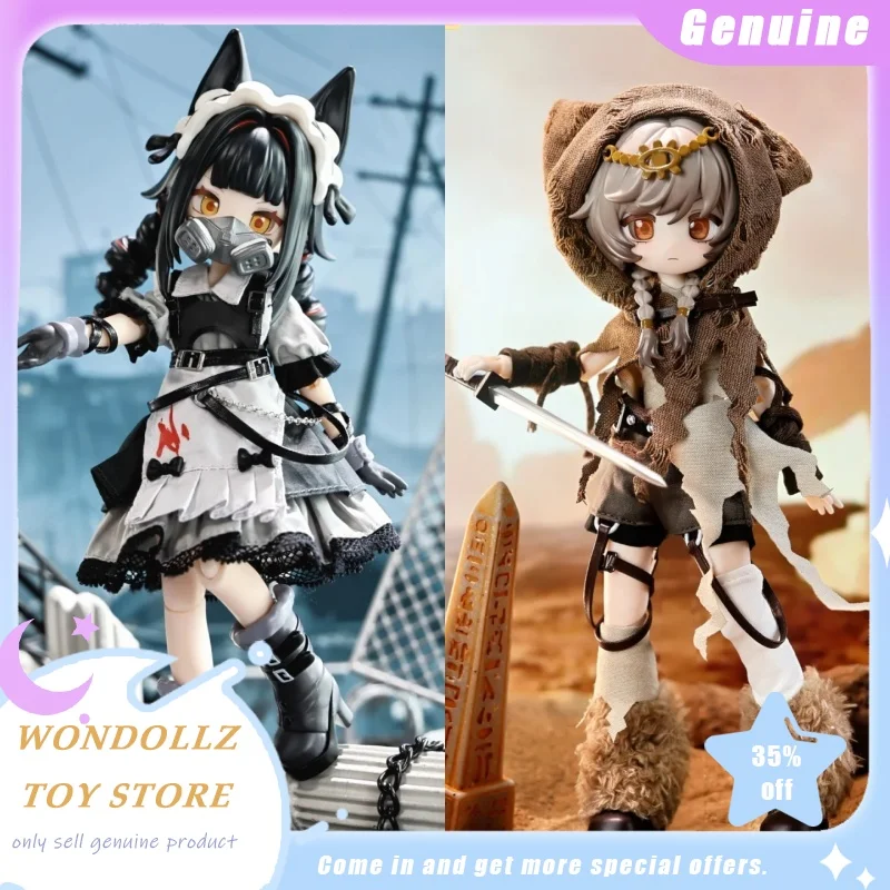 New 1/12 Bjd Adocate Freedom V2 Series Blind Box Cute Anime Girls Action Figure Desktop Ornament Trendy Toy Surprise Gift