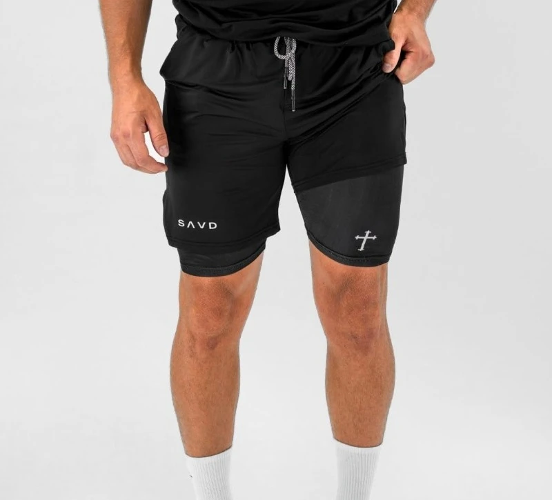 

Quick-drying Summer Sports Shorts Men's and Women's Quick-drying Ice Silk Thin Yoga Fitness Training Three-point Pants