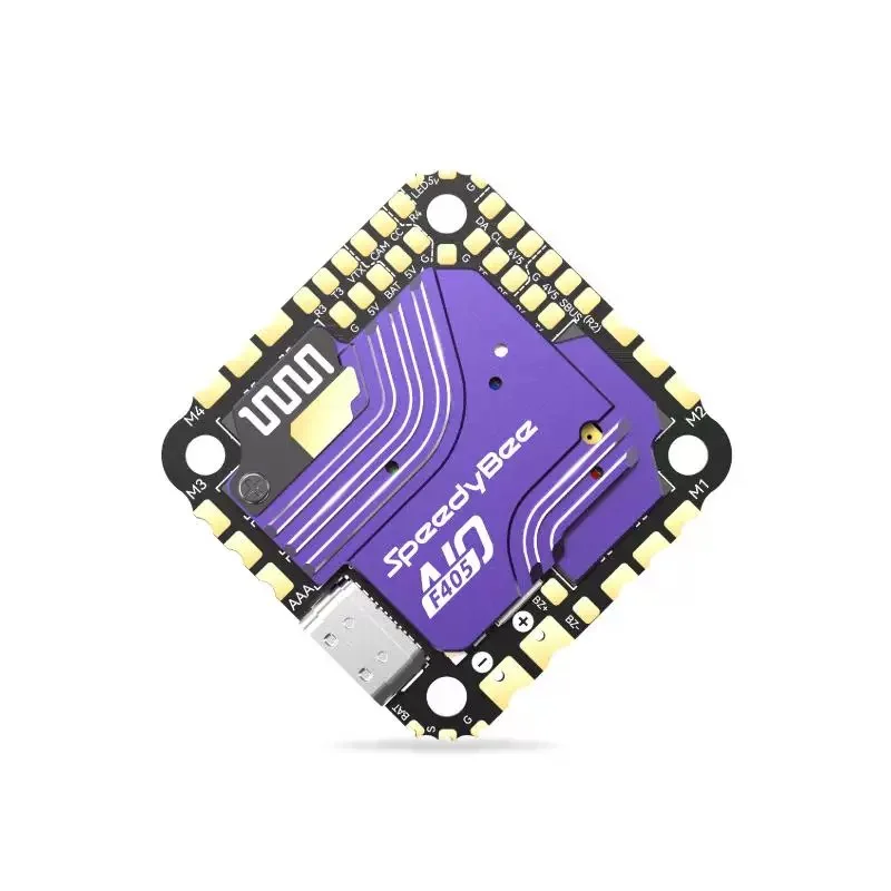 Speedybee F405 AIO 40A 25x25mm Flight Controller for FPV Freestyle Drones DIY