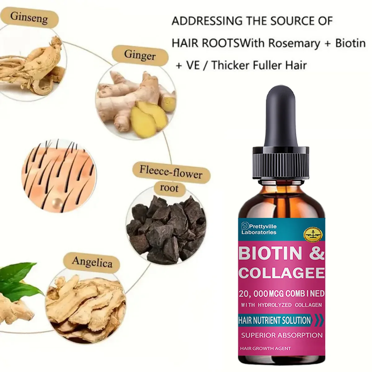 Hair Growth Serum Hair Care Product Hair Serum Fast Hair Growth Hair