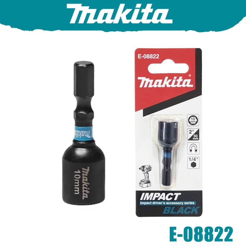 Makita E-08822 Magnetic Impact Black Sleeve Screwdriving Drill Drive Bit Driving Power Tool Essories Parts