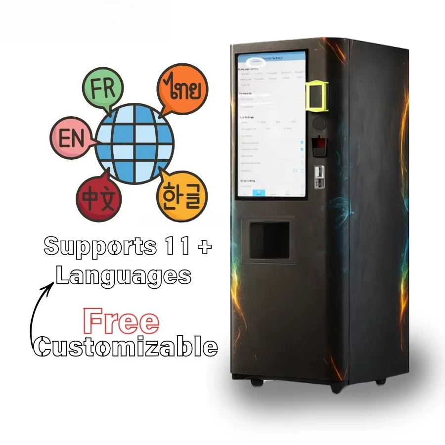 Customized Automatic Protein Shake Vending Machine Gym Fitness Powder Drink Coffee Self Serve System SDK Multi Payment Remote
