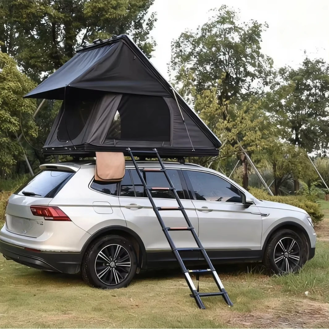 

Car Roof Tent Modern Outdoor Folding Aluminum Alloy Hard Top SUV Sedan Oxford Four-season Waterproof Quick Automatic Opening