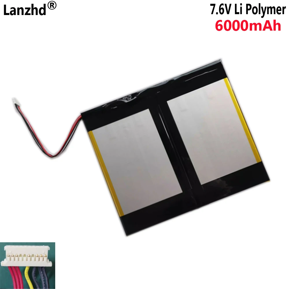 

New 7.6V 6000mAh HW-31130148 H-35130148P Laptop Tablet PC Battery For Chuwi Ubook Pro 12.3 CWI509 10 PIN 7 Wires Plug