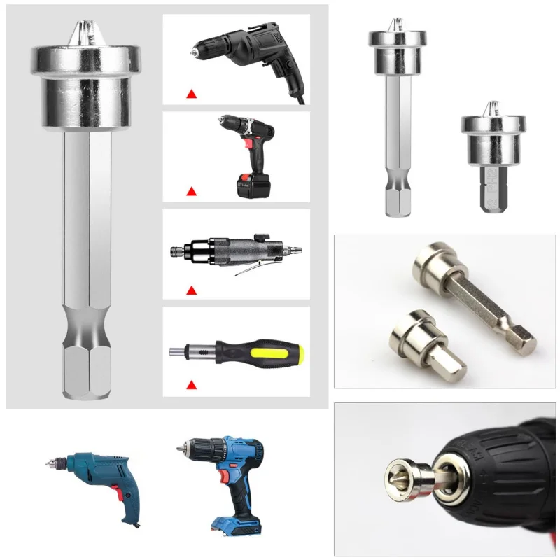 10 دريوال المسمار اضع المغناطيسي تحديد المواقع مفك بت غير أكثر من محرك S2 PH2 عرافة عرقوب بت الجصي الجبس B #4