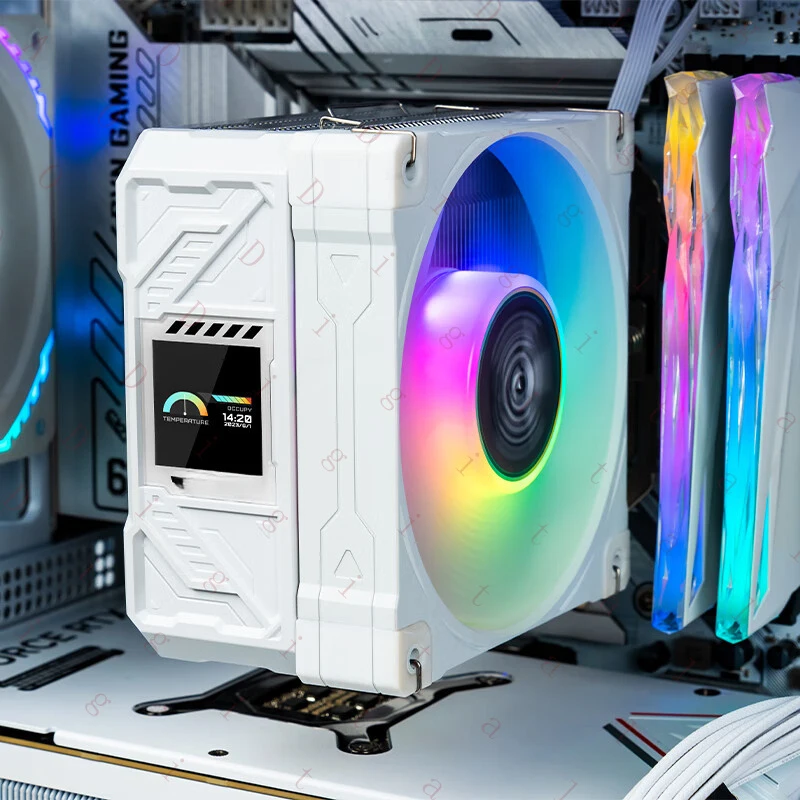 RTG-- FOR VK Valkyrie AQ125 CQ125 CL125 computer CPU air-cooled radiator fan tower cooling ARGB